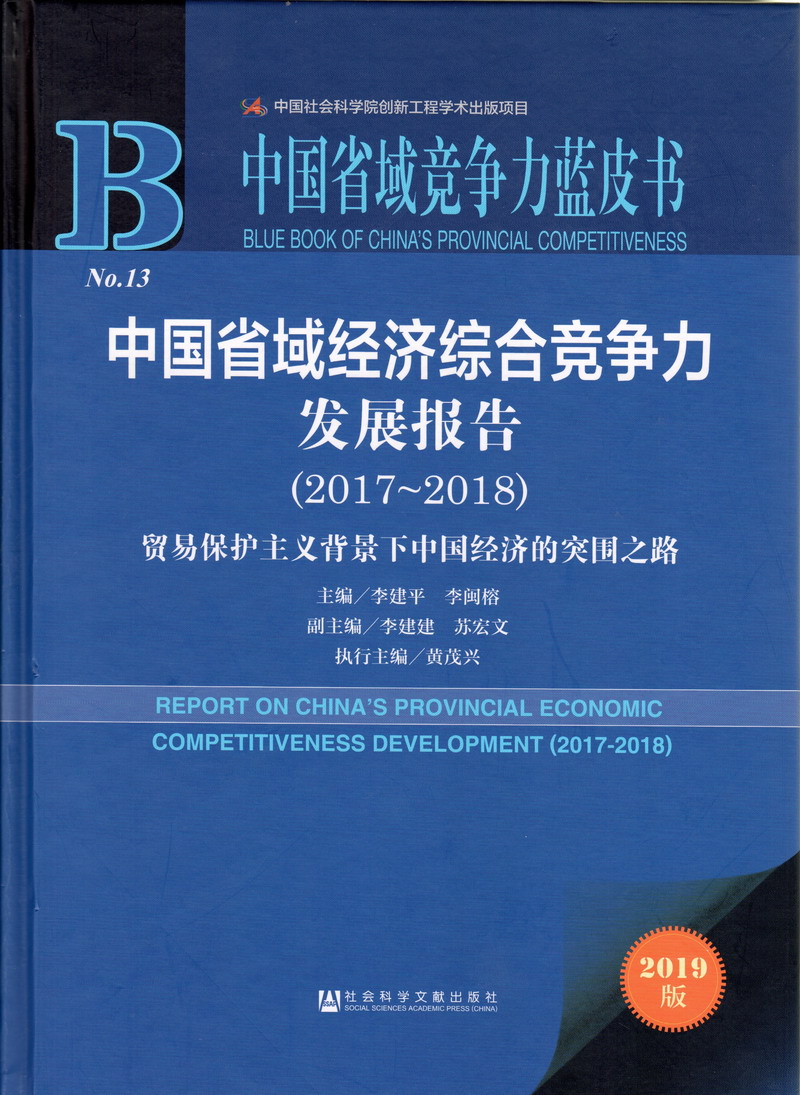 看2d操逼网站中国省域经济综合竞争力发展报告（2017-2018）